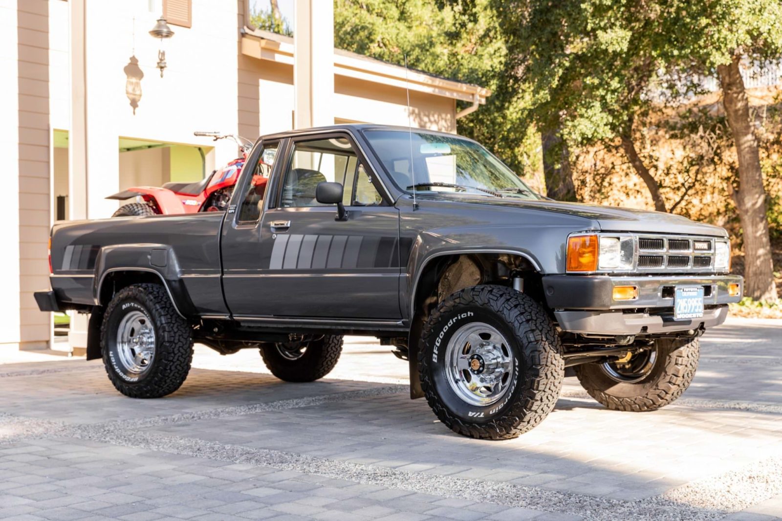 1980s Retro Dream Machine Package: A Toyota SR5 Pickup + A Honda ATC 3 ...