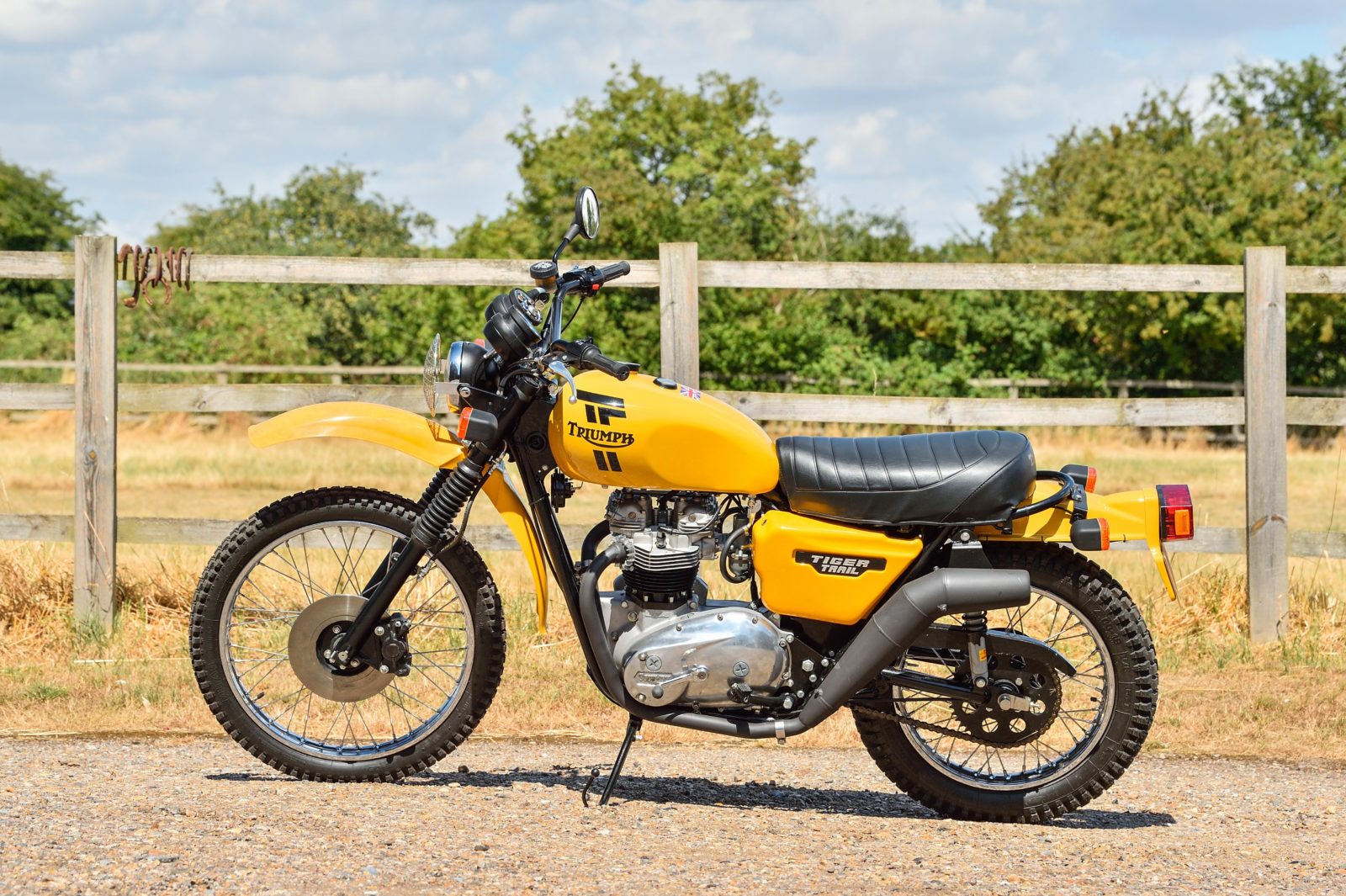 The Triumph Tiger Trail: An Early British Adventure Bike