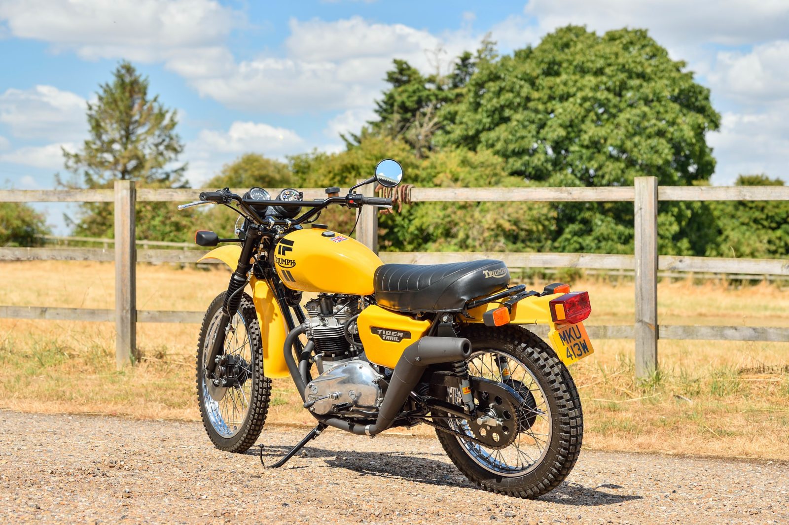 The Triumph Tiger Trail: An Early British Adventure Bike