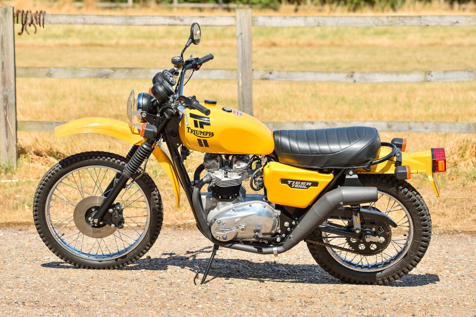 The Triumph Tiger Trail: An Early British Adventure Bike