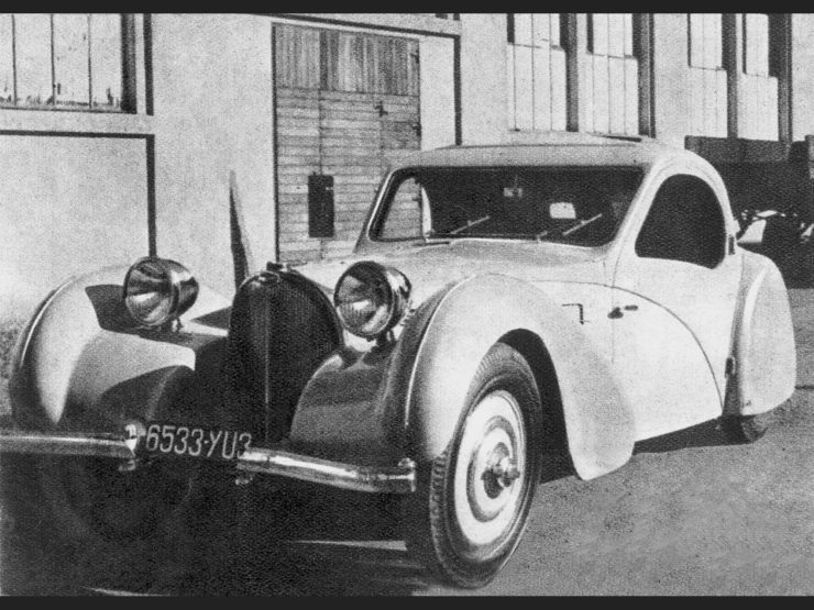 Bugatti 57S Atalante Molseheim factory