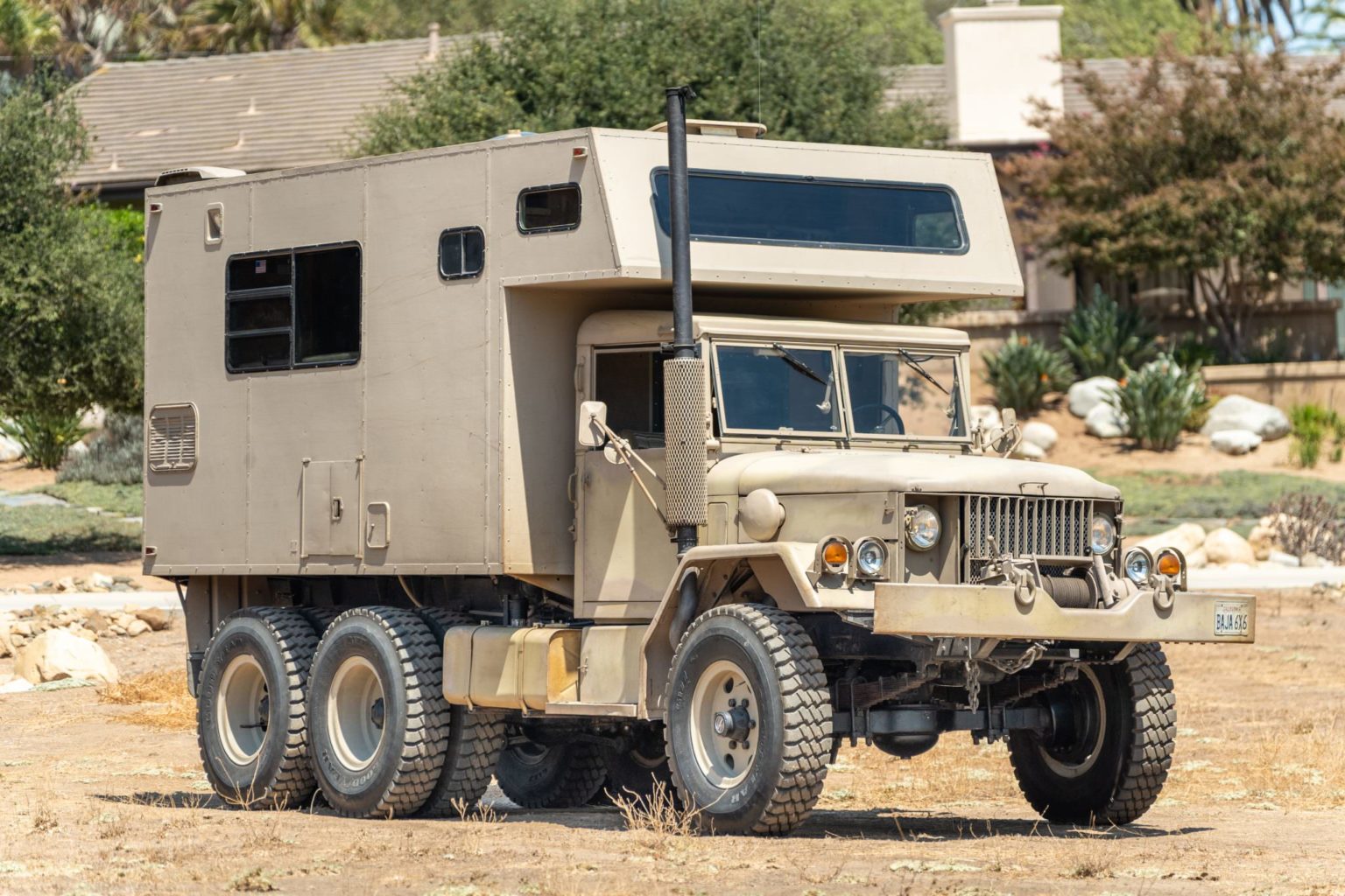 AM General M35A2 6x6 Overland Camper Rig 