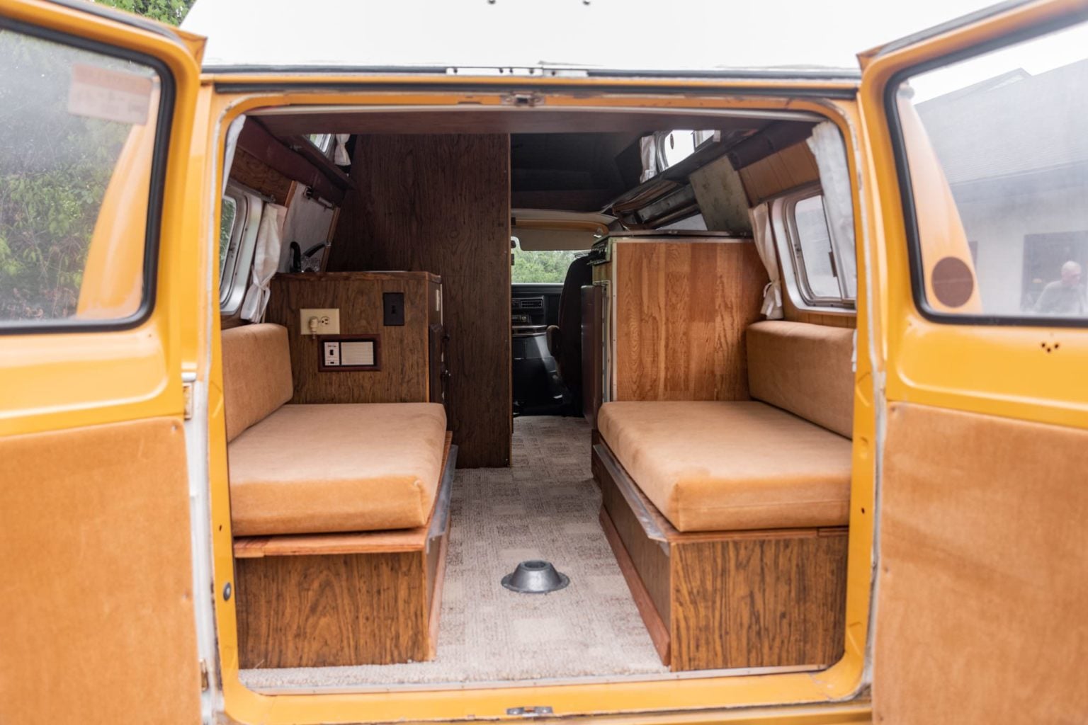 A Retro Home On Wheels: 1974 Dodge Tradesman B300 Camper Van
