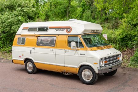 A Retro Home On Wheels: 1974 Dodge Tradesman B300 Camper Van