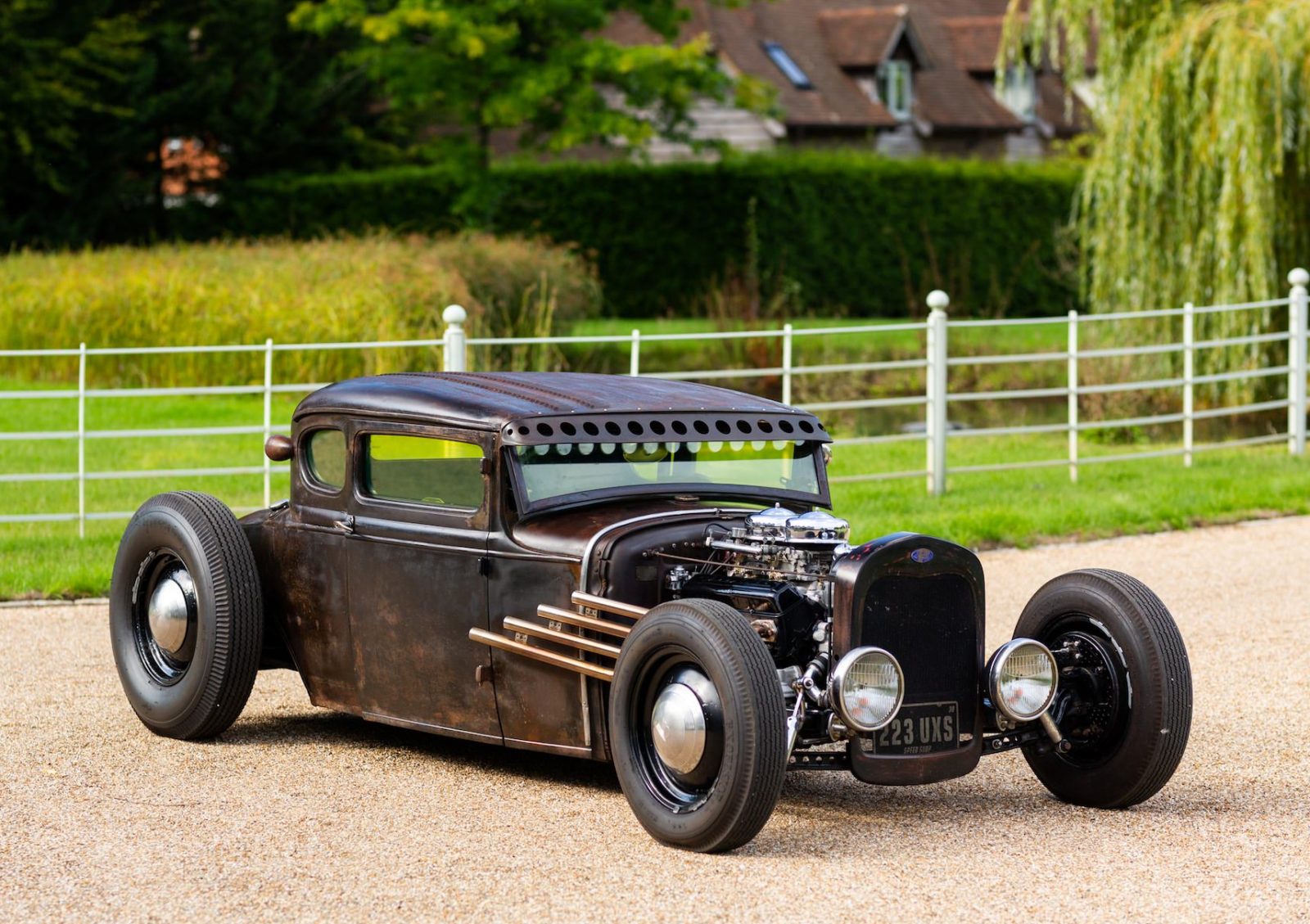 A Ford Model A Rat Rod Built In Britain