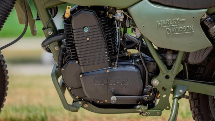 A Rare Harley-Davidson MT500 Military Motorcycle