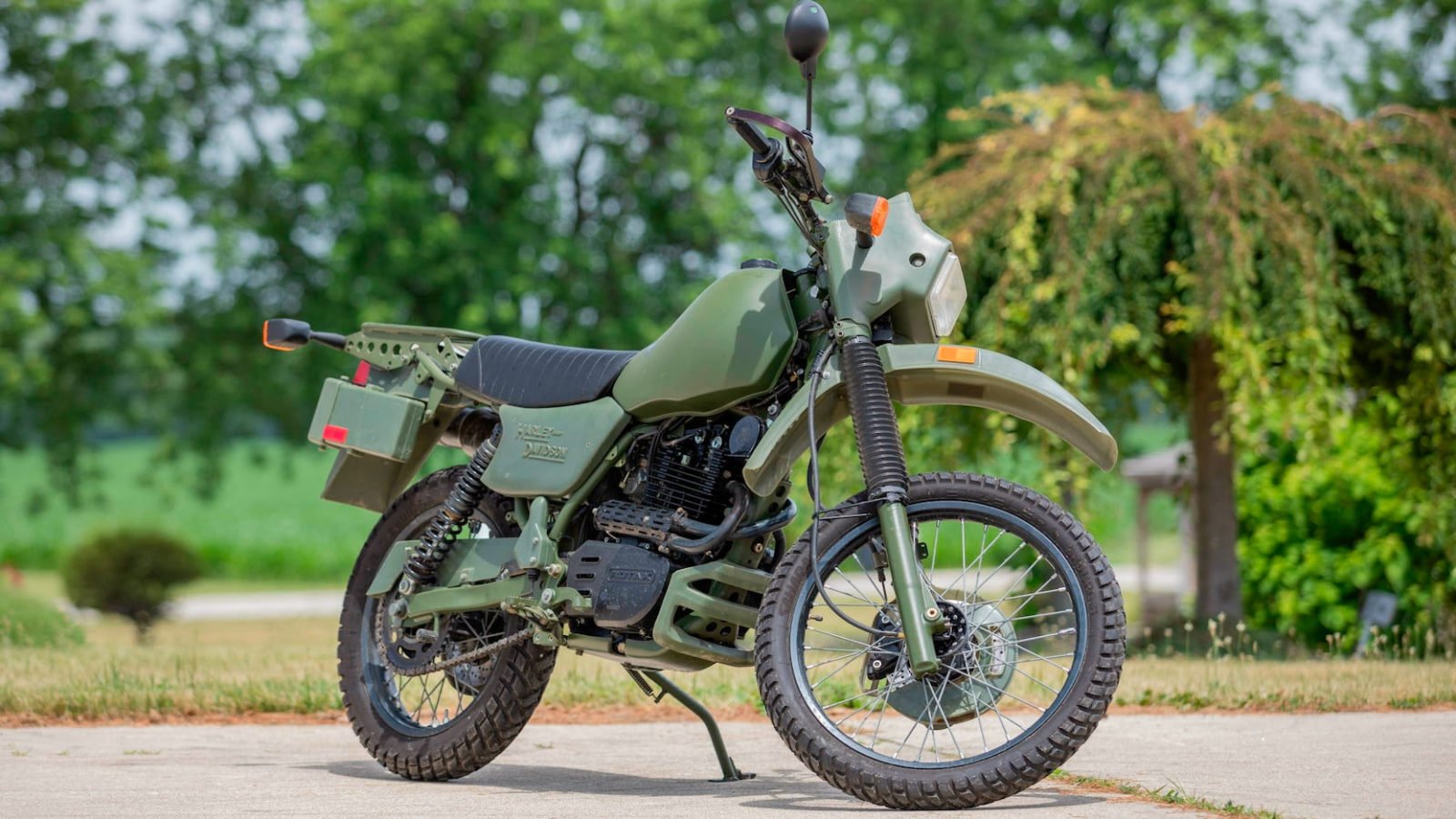 A Rare Harley-Davidson MT500 Military Motorcycle