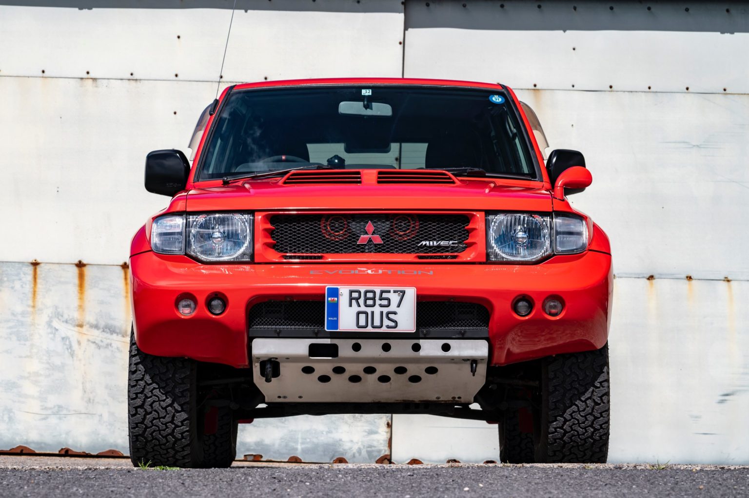 For sale a rare mitsubishi pajero evolution king of the desert 