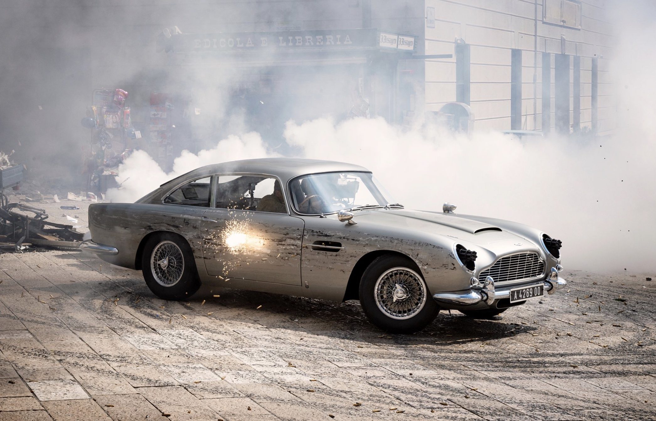 An Aston Martin-Built DB5 Stunt Car From James Bond’s “No Time To Die”