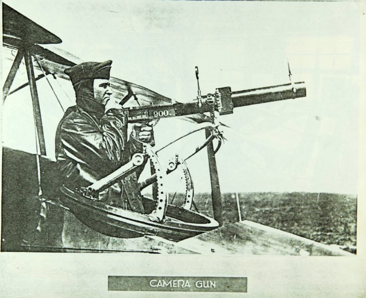 World War One 2nd Aviation Instuction Center Camera Gun A.E.F. France