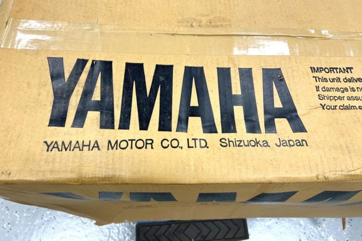 Yamaha SR500 In Crate 3