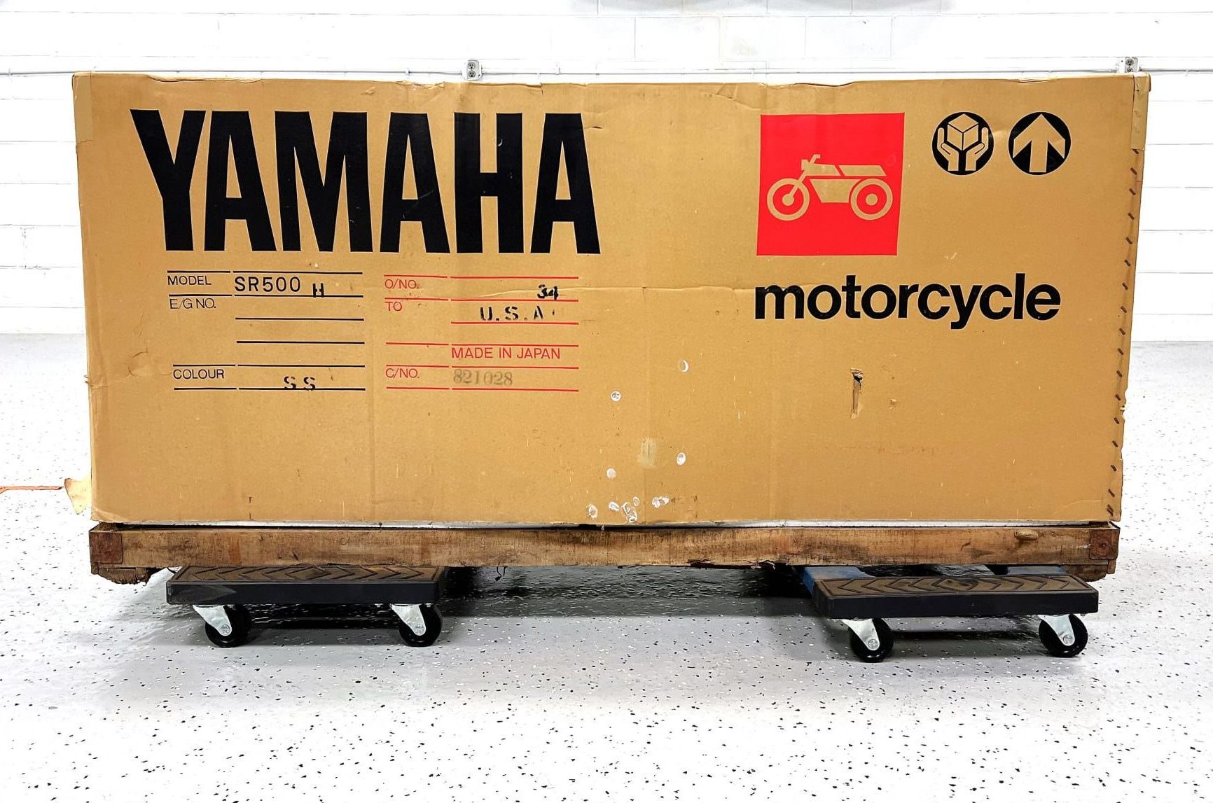 For Sale A Brand New 1981 Yamaha SR500 Still In The Factory Crate