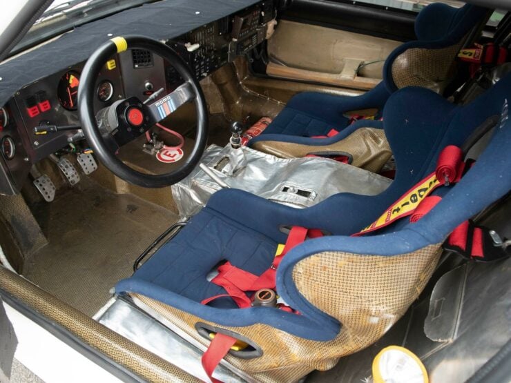 Lancia Delta S4 rally car