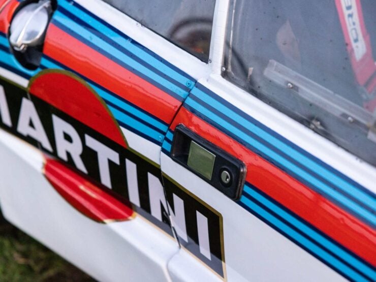 Lancia Group B mid engine rally car