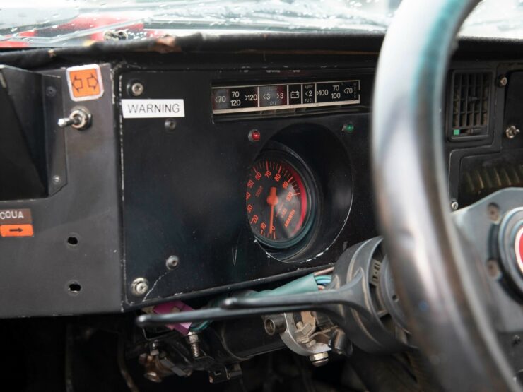 Lancia Group B mid engine rally car