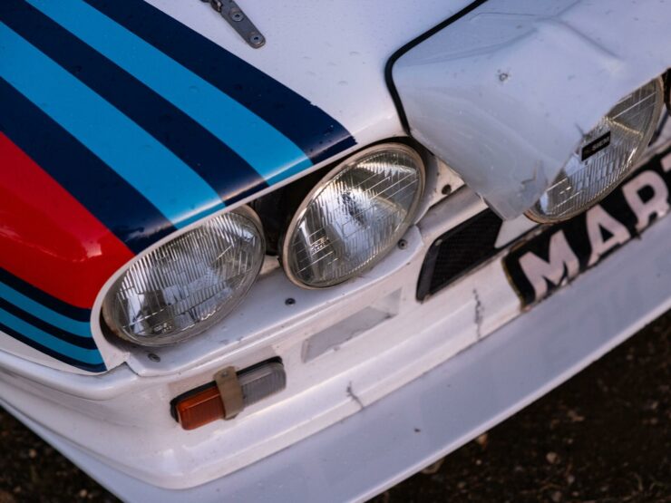 Lancia Group B mid engine rally car