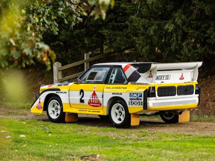 Audi Sport quattro S1 E2 rally car