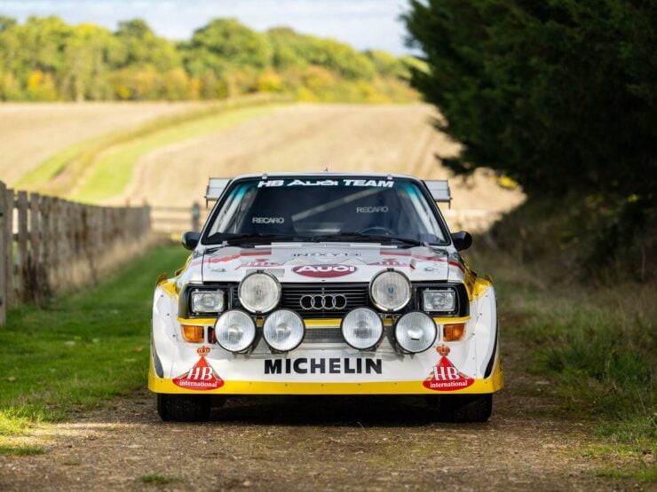 Audi Sport quattro S1 E2 rally car