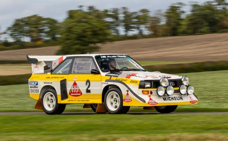 For Sale: A Rare 1985 Audi Sport Quattro S1 E2 Group B Works Racer