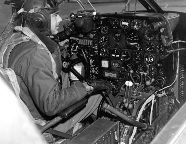 A look inside the A-26 Invader cockpit. Image courtesy of AFHRA