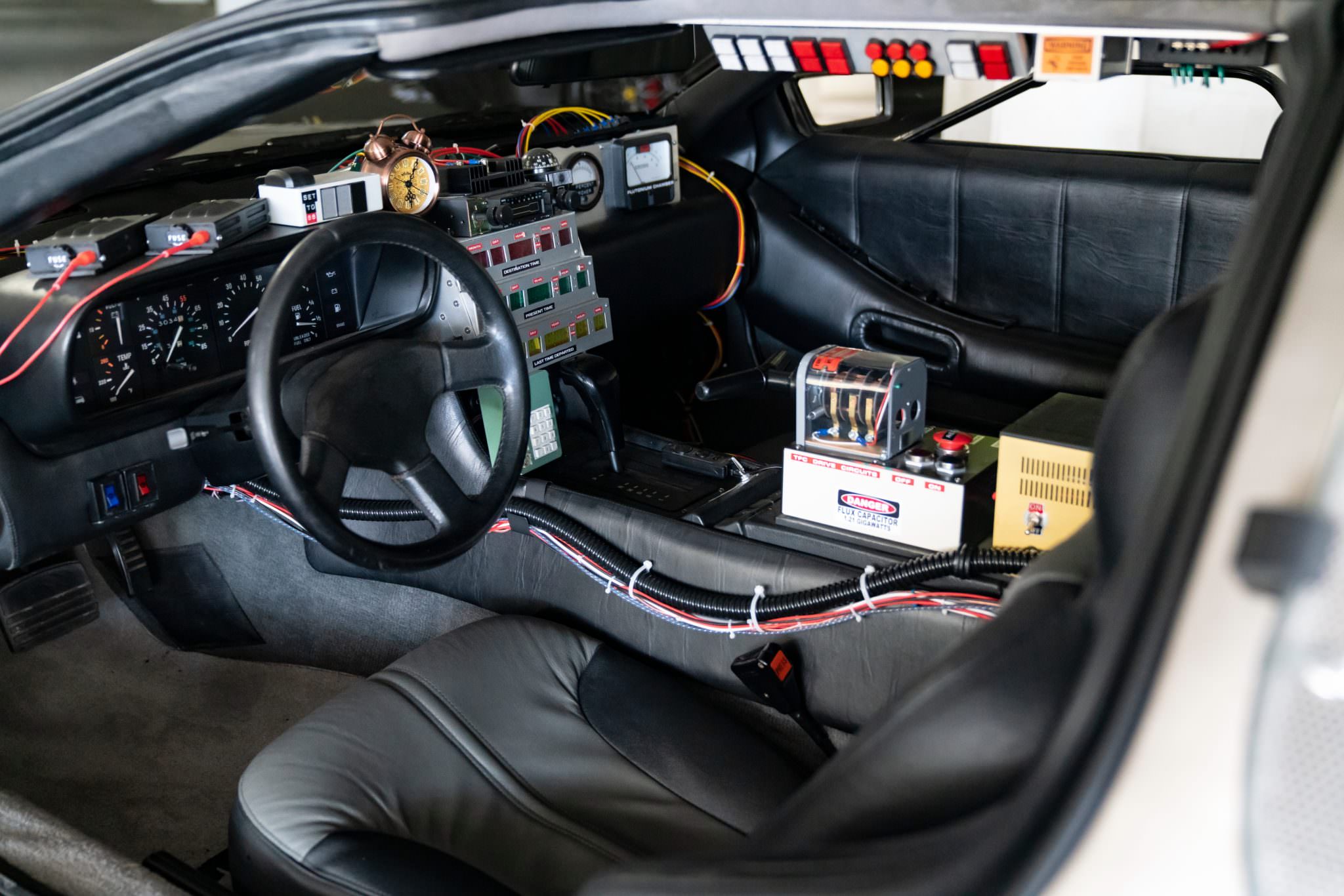 Back To The Future Delorean Interior