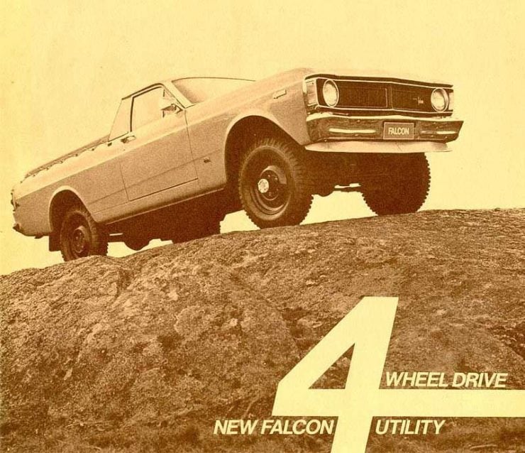 フォード ファルコン XY 4X4 Ute 広告