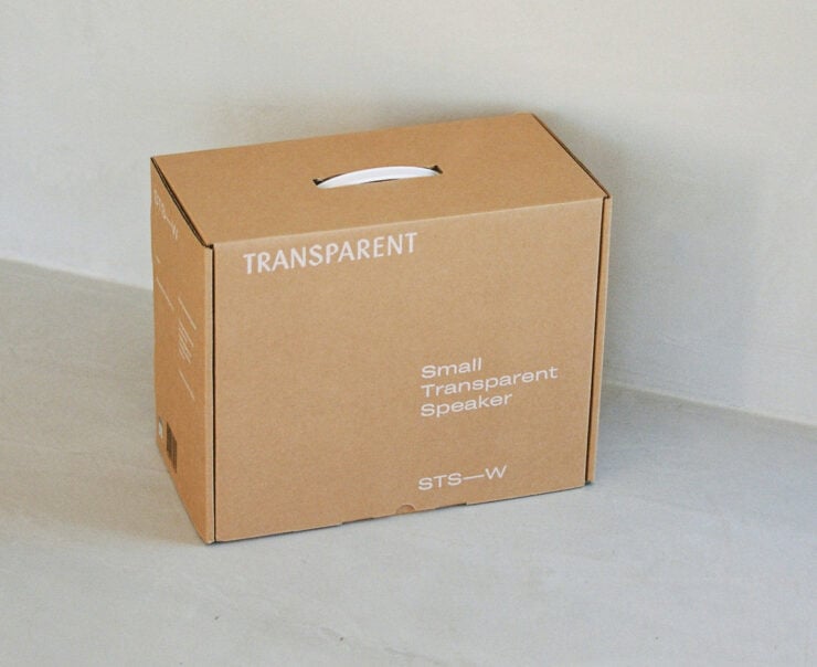 Small Transparent Speaker 2