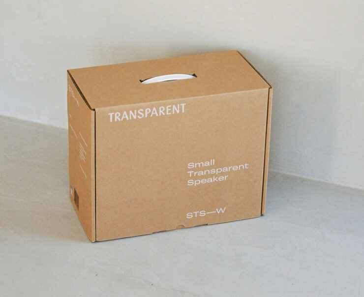 Small Transparent Speaker 2