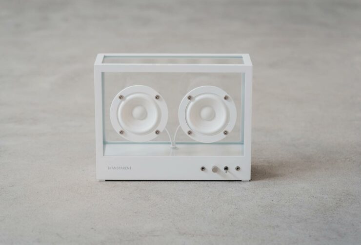 Small Transparent Speaker 3