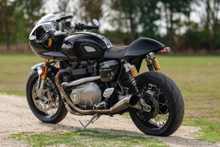 Supercharged Triumph Thruxton R 1