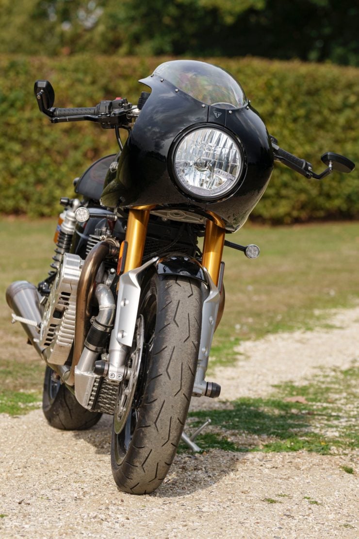 Supercharged Triumph Thruxton R 12