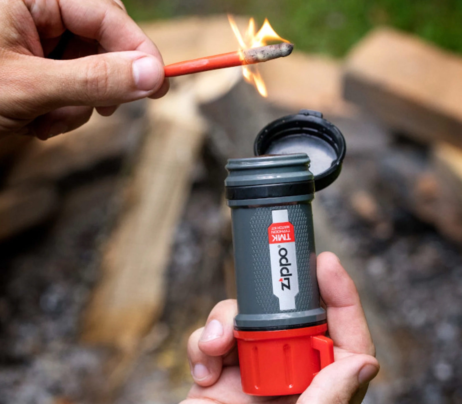 The Zippo Typhoon Match Kit