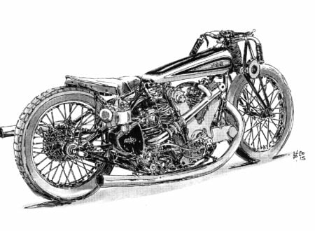 AJS Record Motorcycle