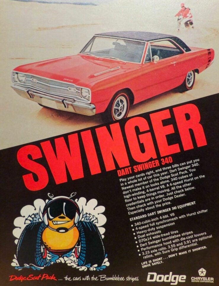 Dodge Dart Swinger Ad