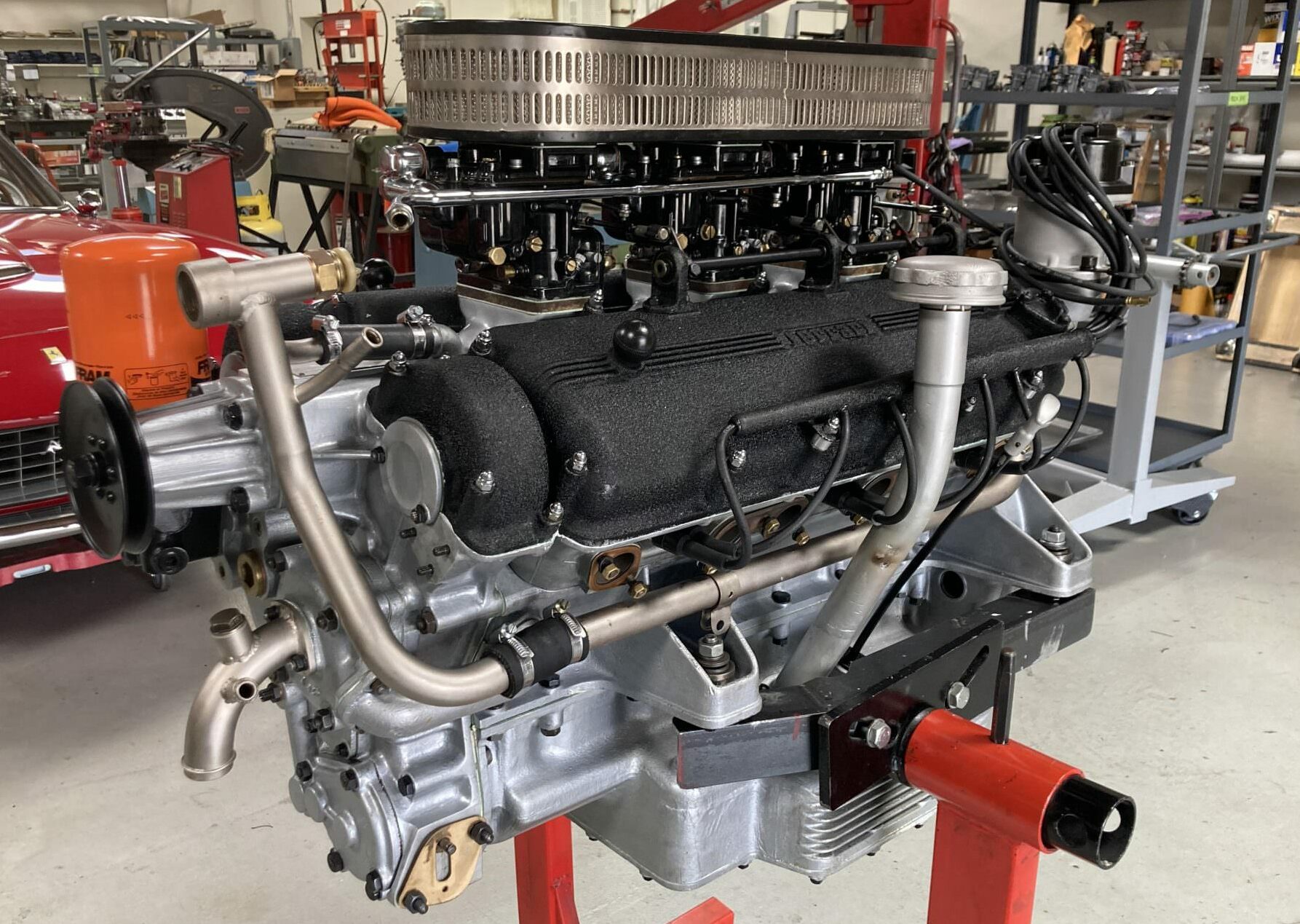 Pair of Ferrari V-10 Formula 1 Engines for Sale Right Now