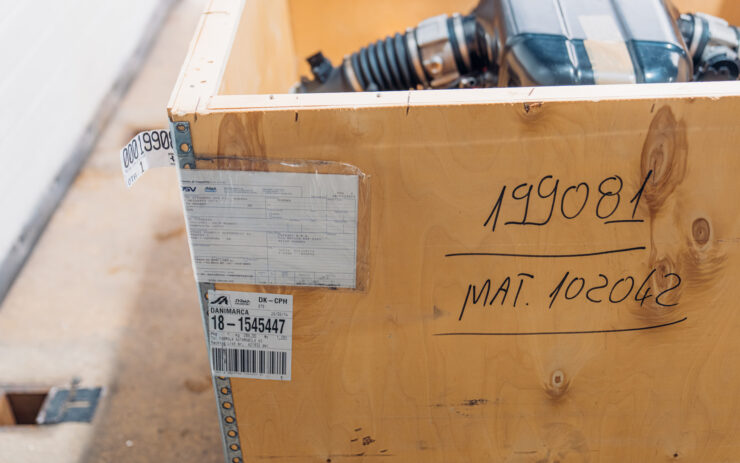 Ferrari Enzo V12 Engine In Crate 5