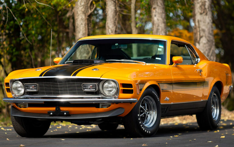 The Original 1970 Mustang Mach 1 