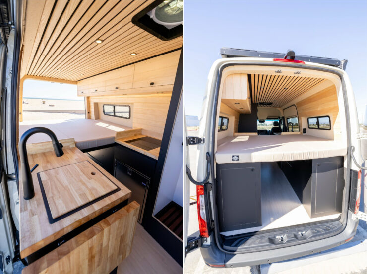 Vanspeed Camper Van Loft Collage