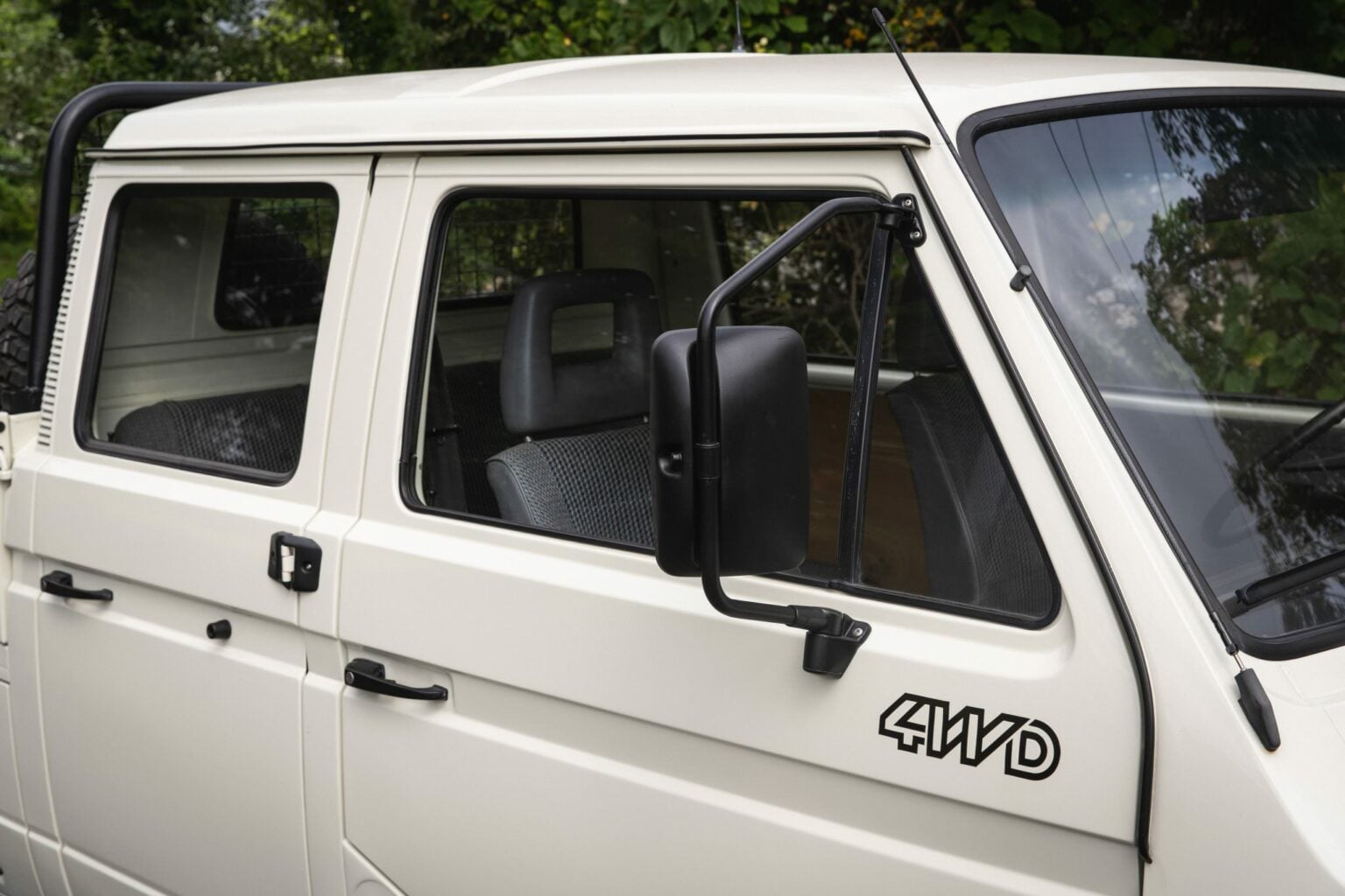A Volkswagen Type 2 T3 Doka Transporter 