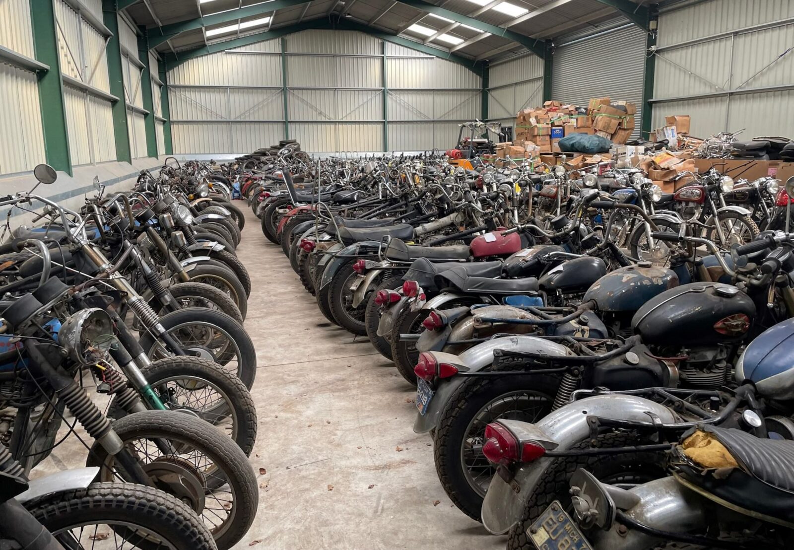 180 Barn Find Motorcycles