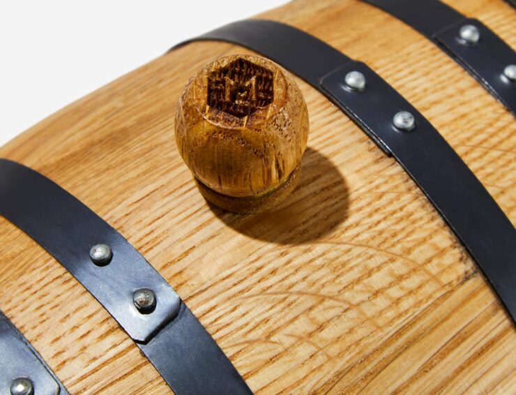 Charred American White Oak Mini Aging Barrel By Marcellin 5