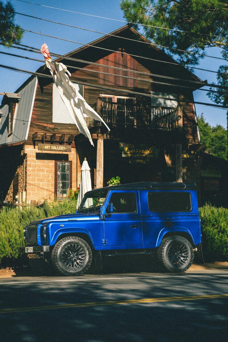 Corvette-Powered Land Rover Defender 12