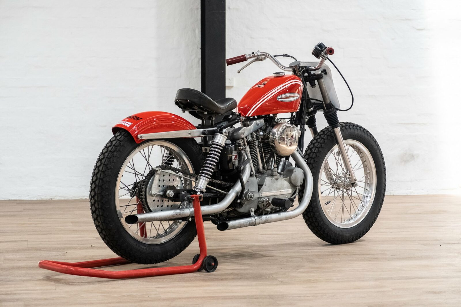 A Rare Harley-Davidson Sportster XLR 883 TT Racer