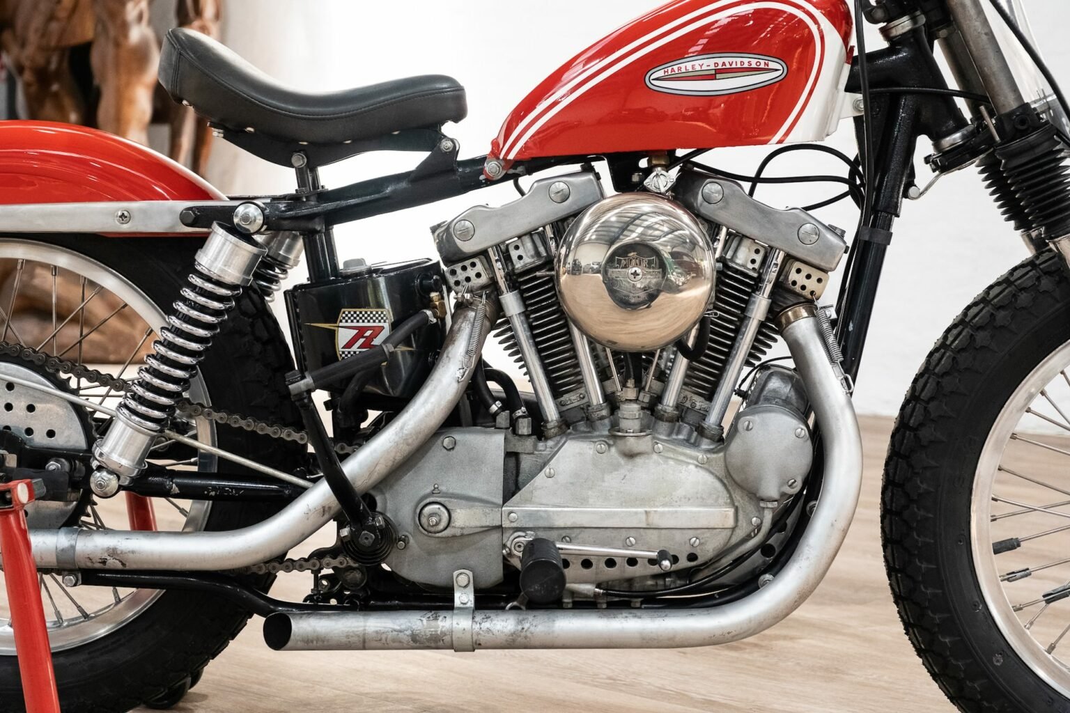 A Rare Harley-Davidson Sportster XLR 883 TT Racer