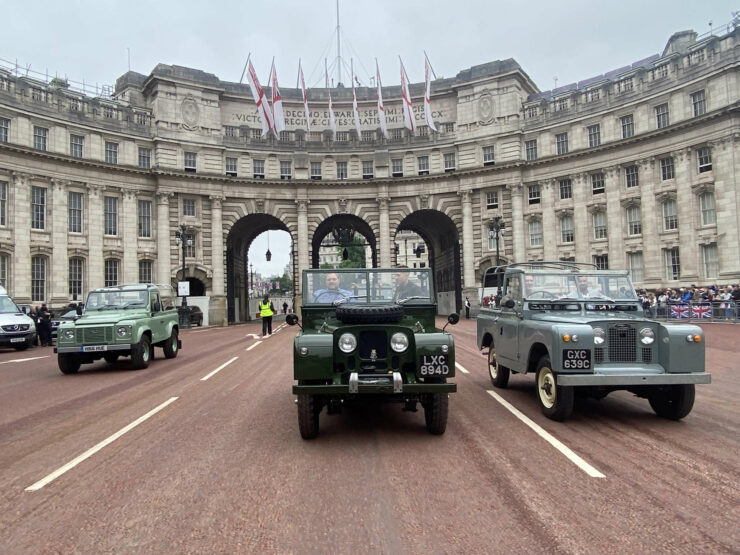 King George VI Land Rover 14