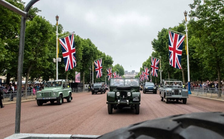 King George VI Land Rover 15