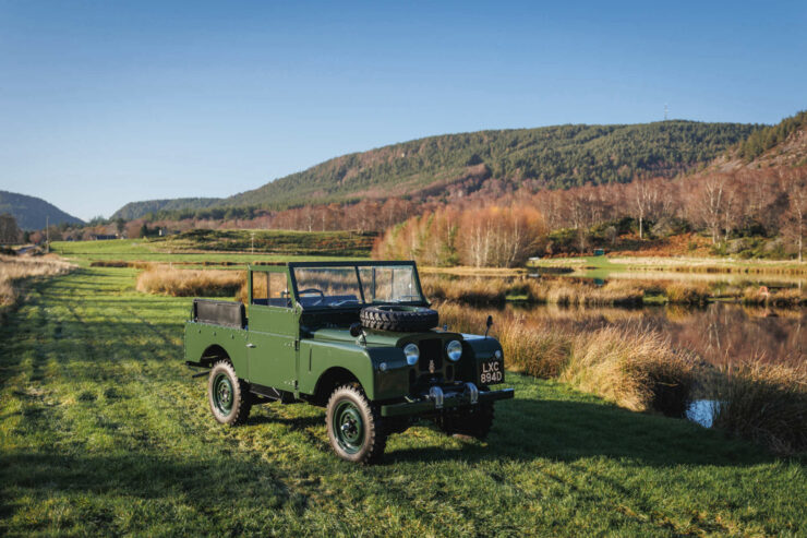 King George VI Land Rover 16