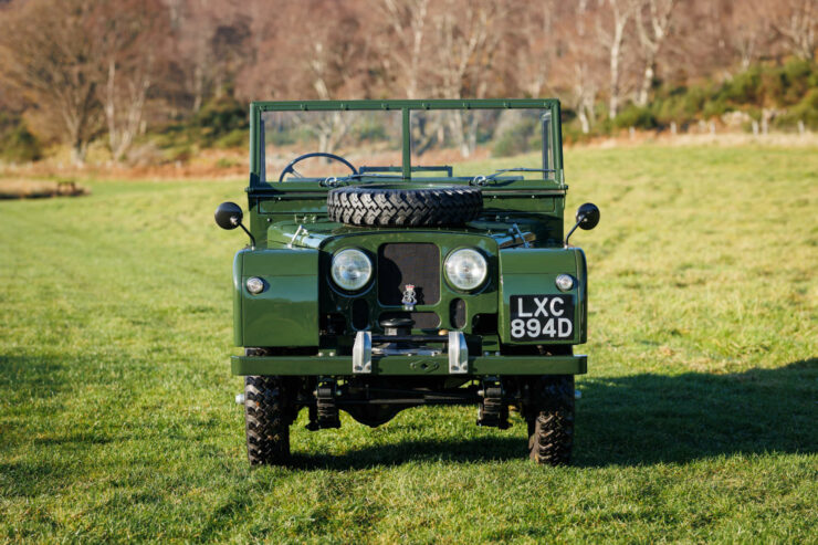 King George VI Land Rover 3