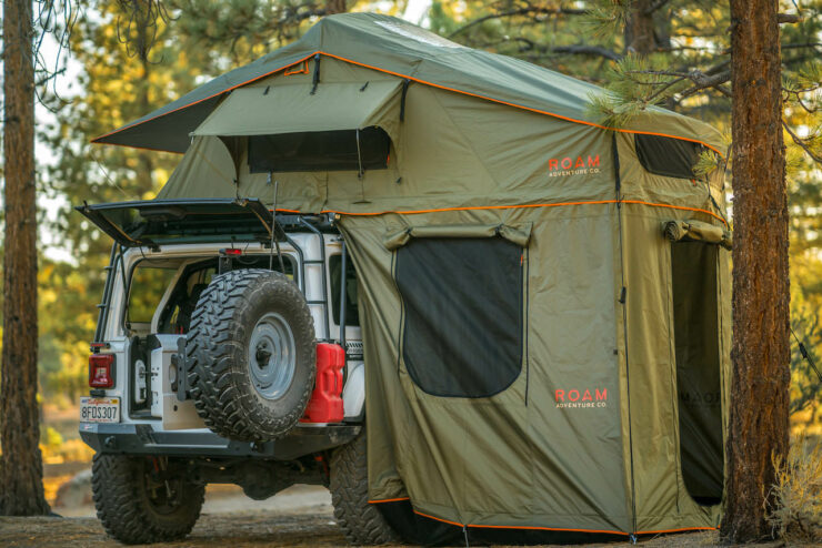 The Vagabond Rooftop Tent By The Roam Adventure Co. 11
