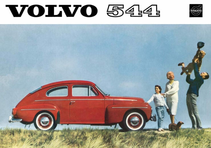A period ad of a Volvo PV544